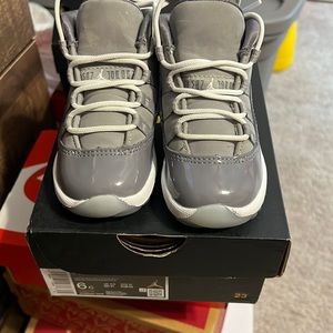 Cool grey Jordan 11s. Worn twice. Great condition